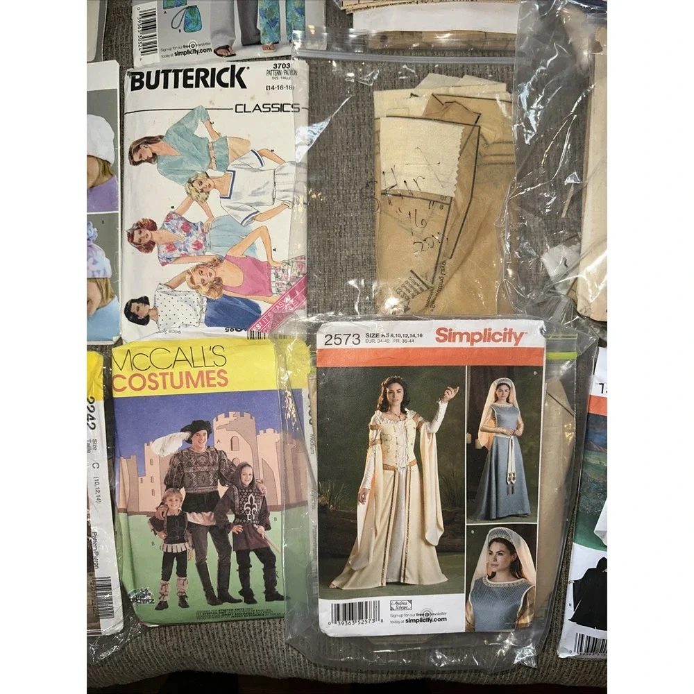 20 + Various Sewing Patterns Butterick‎ Simplicity McCalls Mail Order Buckaroo